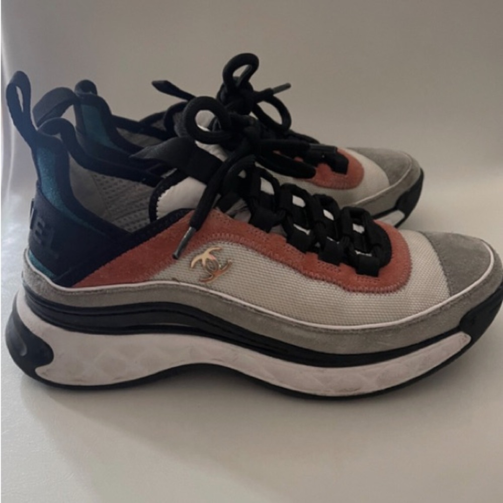 Chanel Women's Multicolor Sneakers size 6. 36 with box.